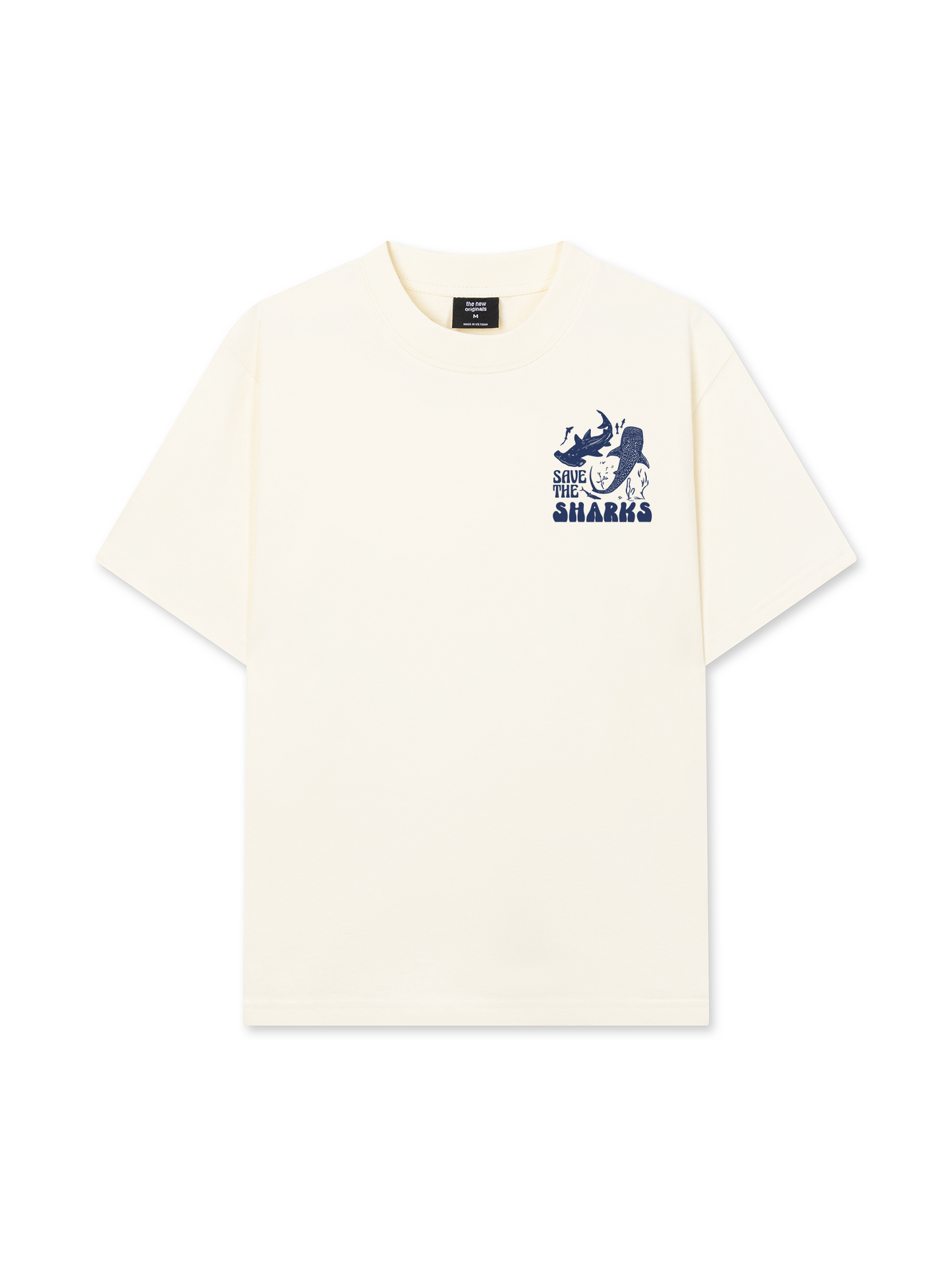 Áo Thun Relaxed Fit Ocean Save The Shark