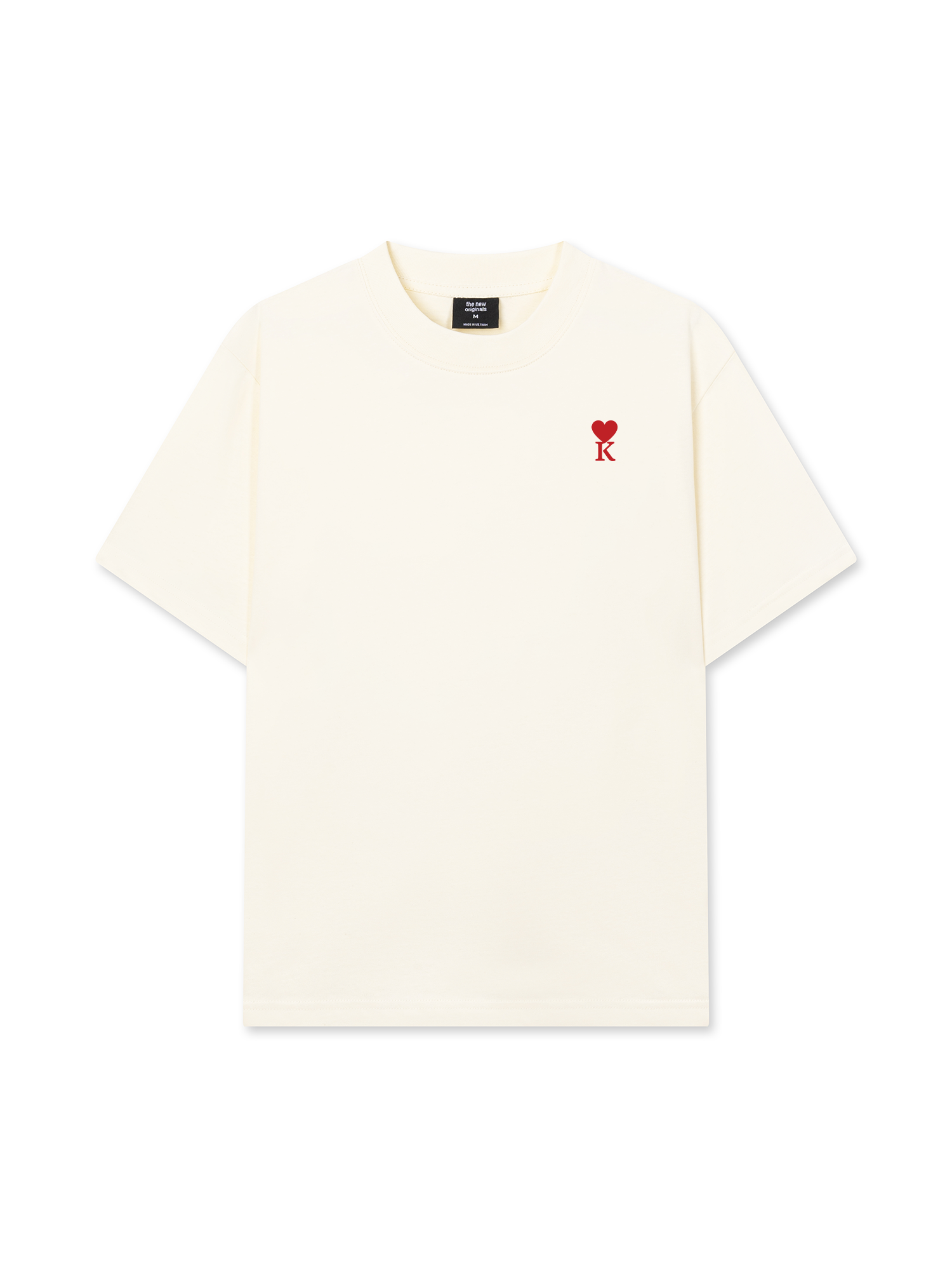 Áo Thun Relaxed Fit King Heart