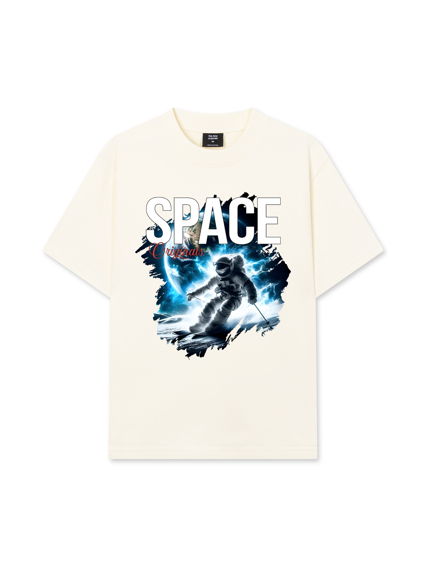 Áo Thun Relaxed Fit Space Skier