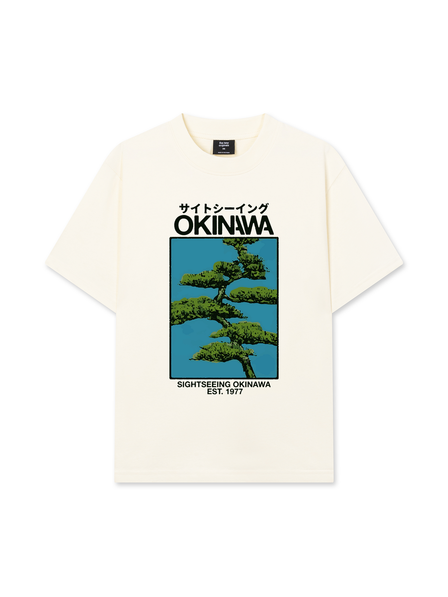 Áo Thun Relaxed Fit Sightseeing Okinawa