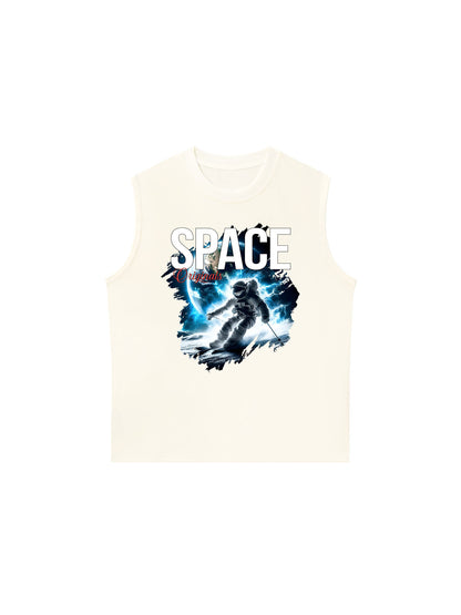 Áo Ba Lỗ Relaxed Fit Space Skier