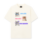 Áo Thun Relaxed Fit Daily Cuties Trio Cat