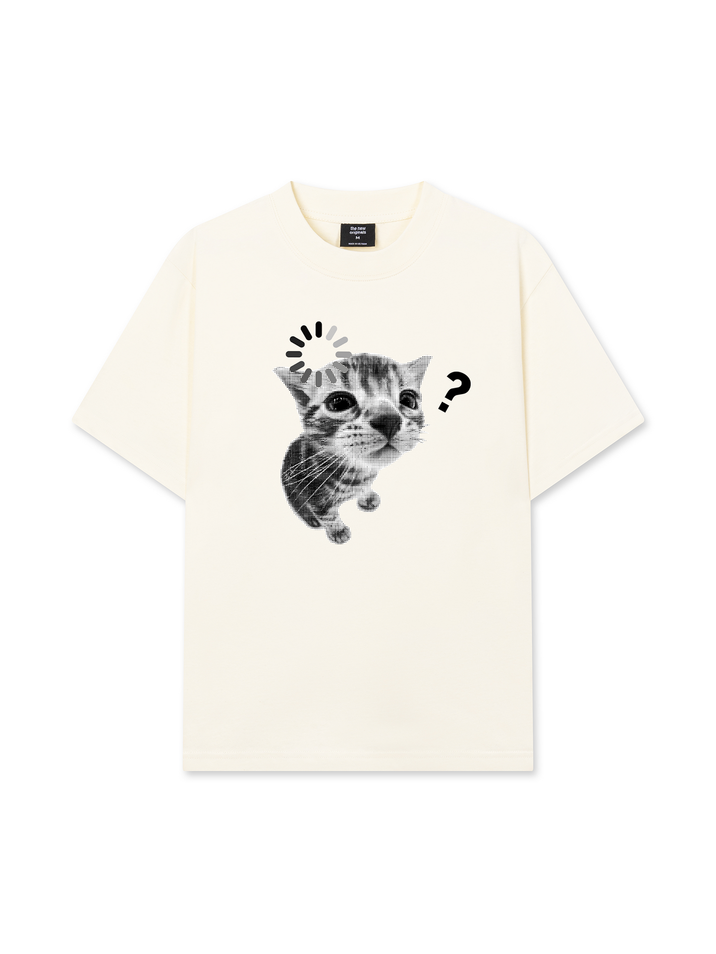 Áo Thun Relaxed Fit Loading Cat