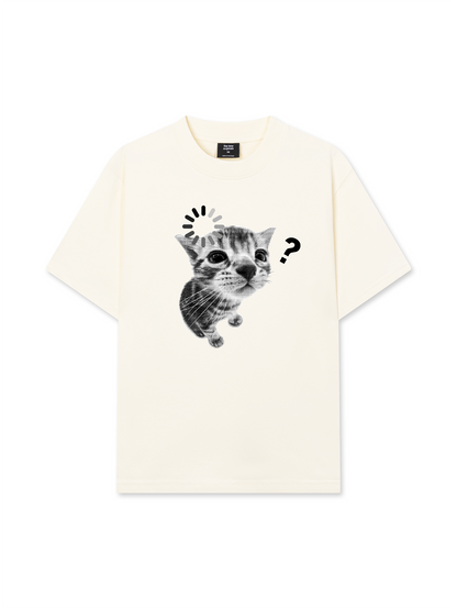 Áo Thun Relaxed Fit Loading Cat
