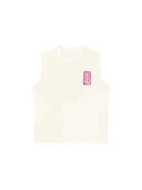 Áo Ba Lỗ Relaxed Fit Summer Vibes Pink Coca Cola