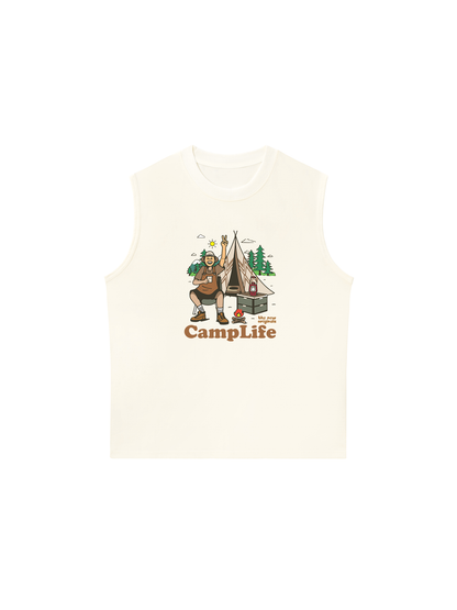 Áo Ba Lỗ Relaxed Fit Camplife Original