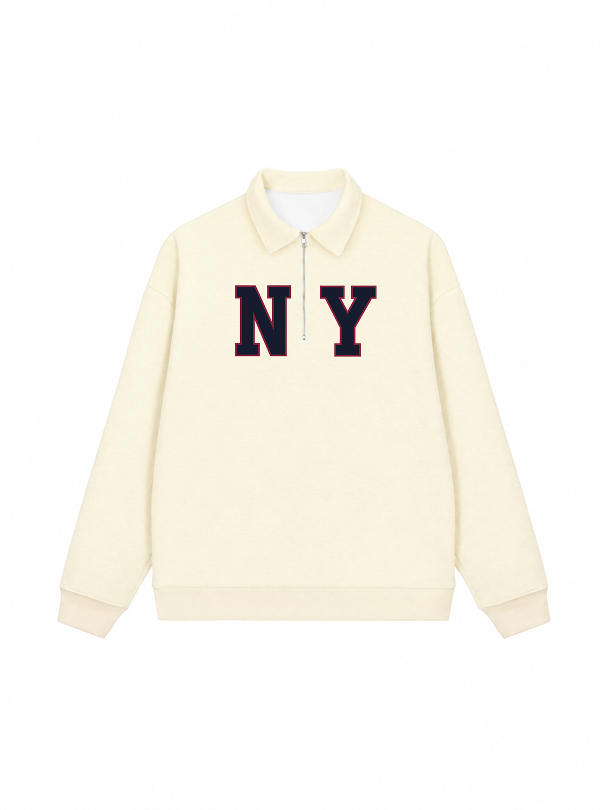 Áo Sweater Polo Nỉ Hai Da NY