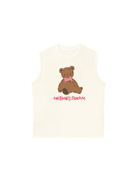 Áo Ba Lỗ Relaxed Fit Mr Bear_s Dream
