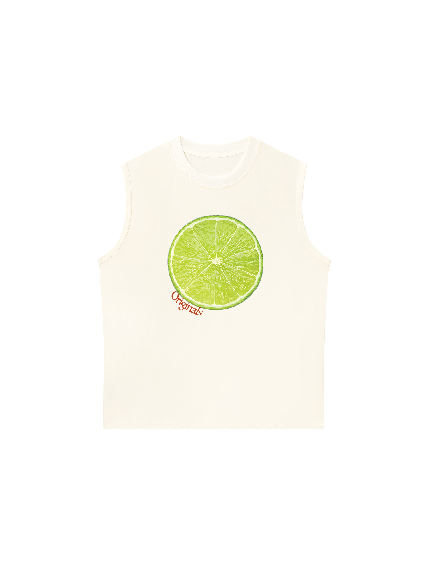 Áo Ba Lỗ Relaxed Fit Summer Vibes Lemon
