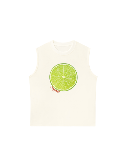 Áo Ba Lỗ Relaxed Fit Summer Vibes Lemon