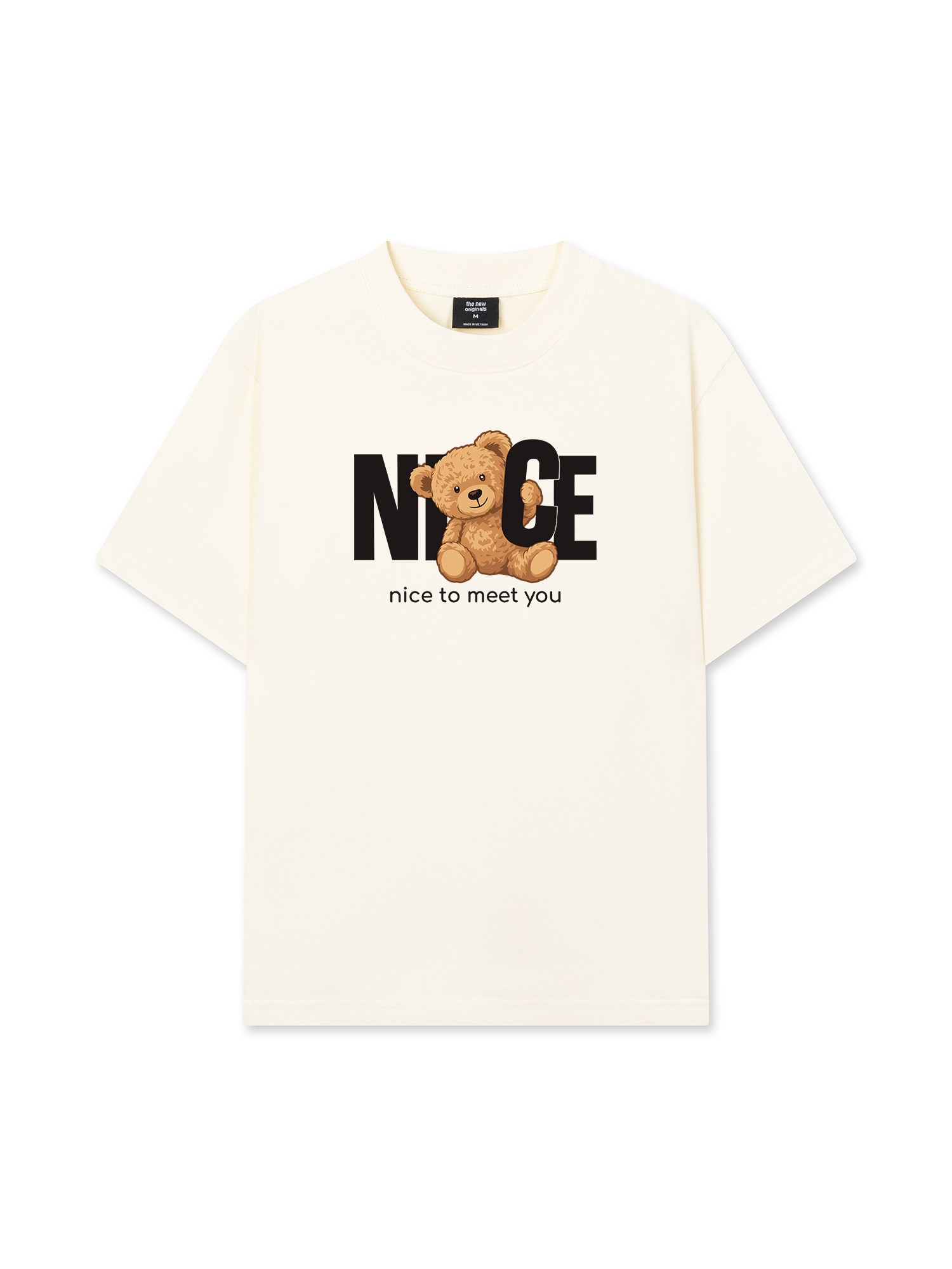 Áo Thun Relaxed Fit Nice To Meet You