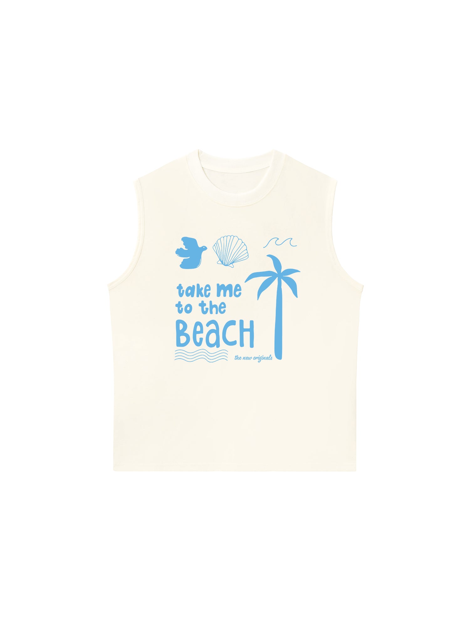 Áo Ba Lỗ Relaxed Fit Take Me To The Beach