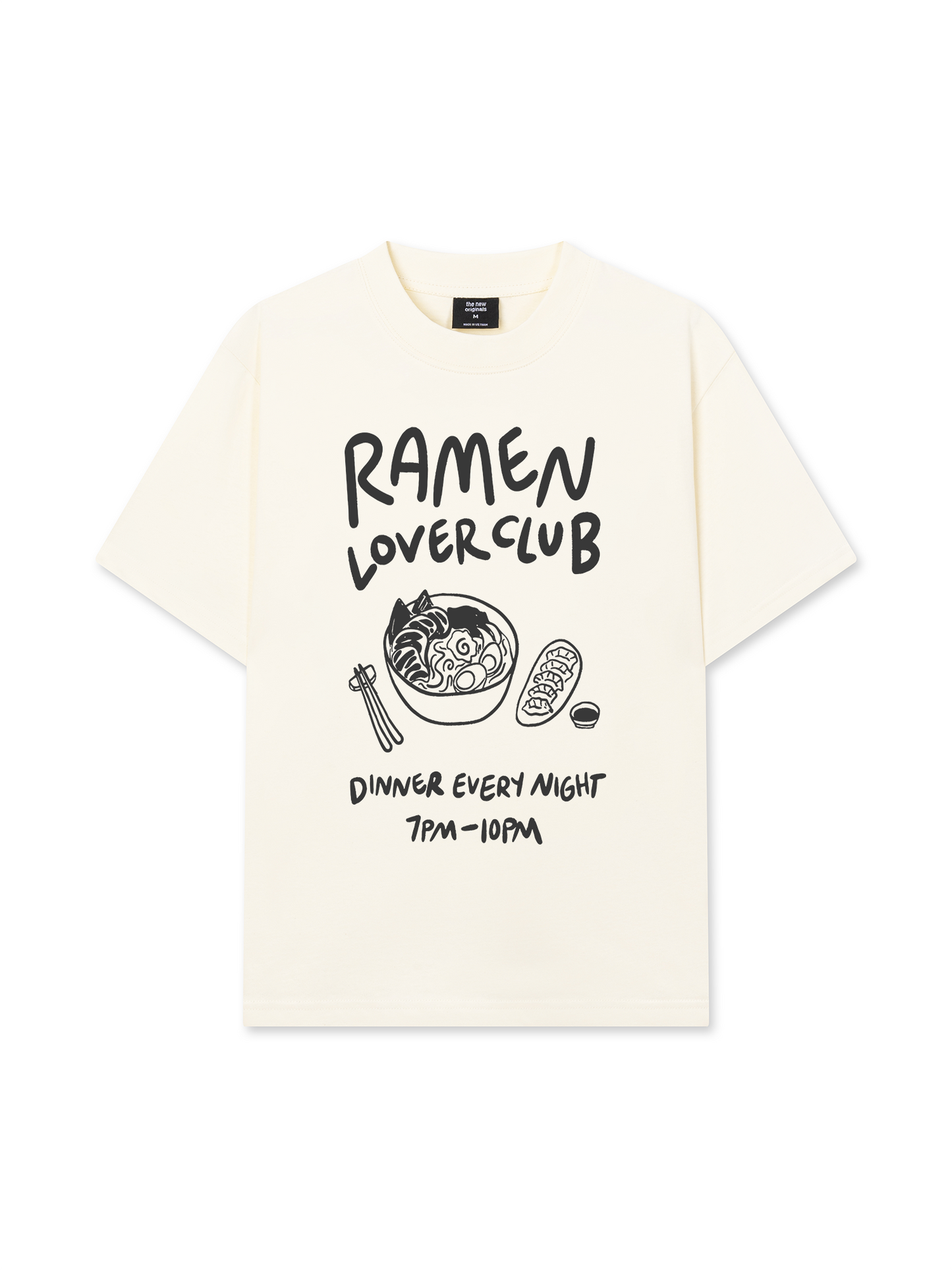 Áo Thun Relaxed Fit Ramen Lover Club