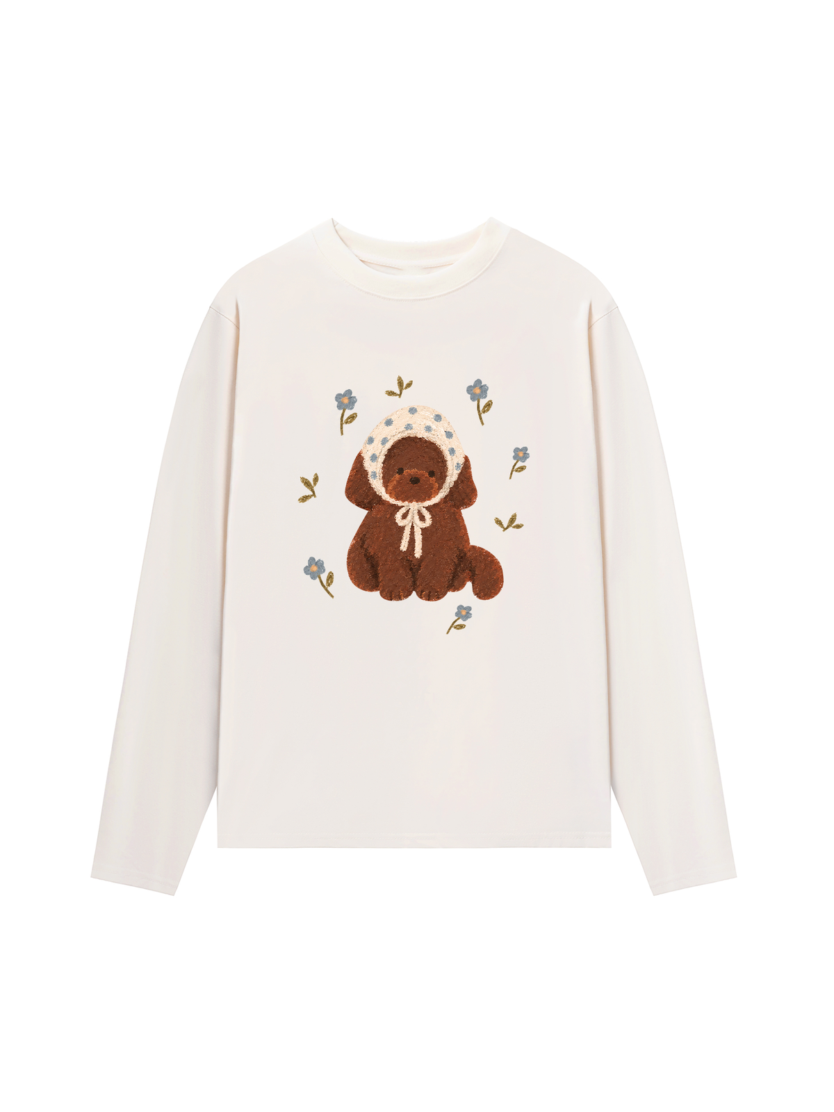 Áo Thun Dài Tay Cozy Puppy