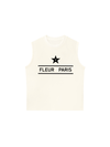 Áo Ba Lỗ Relaxed Fit FLEUR PARIS