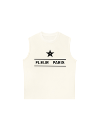 Áo Ba Lỗ Relaxed Fit FLEUR PARIS