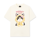 Áo Thun Relaxed Fit Meowy Cat Yellow Plaid