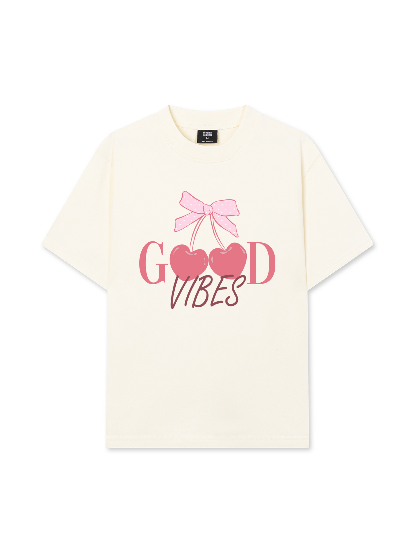 Áo Thun Relaxed Fit Daily Cuties Good Vibes