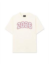 Áo Thun Relaxed Fit Cute 2026 Pink Dots