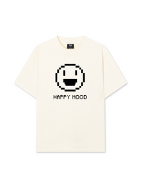 Áo Thun Relaxed Fit Pixel Universe Happy Mood