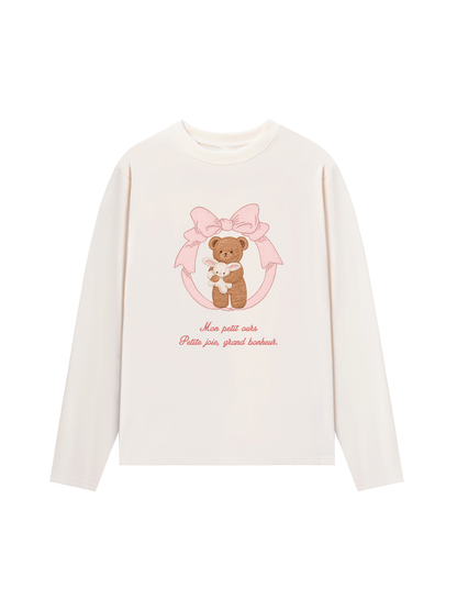 Áo Thun Dài Tay Mon Petit Ours