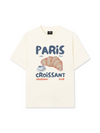 Áo Thun Relaxed Fit Sweet Pastry Paris Coissant