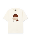 Áo Thun Relaxed Fit Brown Puppy
