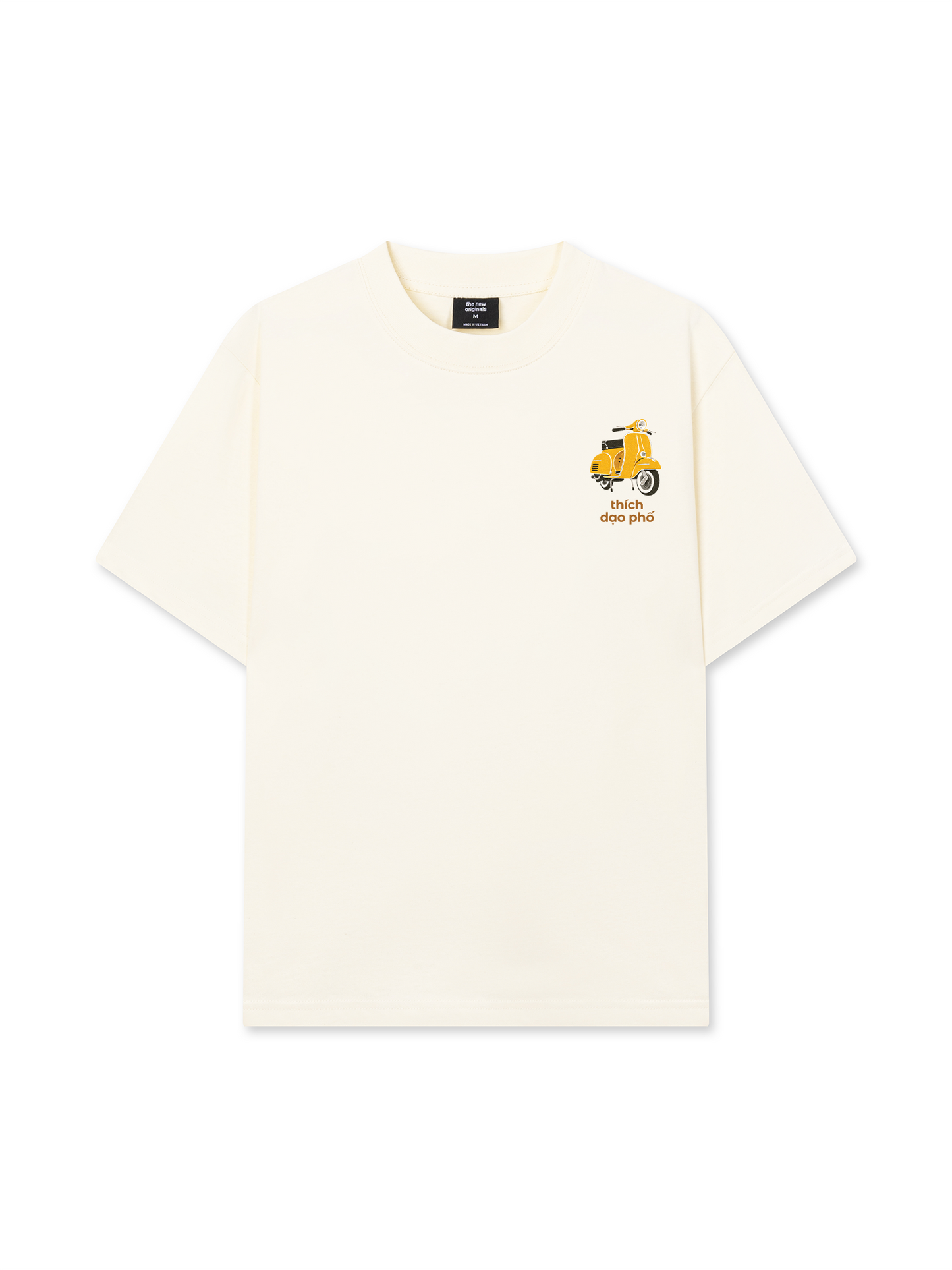 Áo Thun Relaxed Fit Thích Dạo Phố Yellow