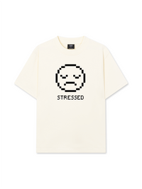 Áo Thun Relaxed Fit Pixel Universe Stressed DT0164DT