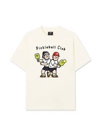 Áo Thun Relaxed Fit Go Outside Pickleball Club