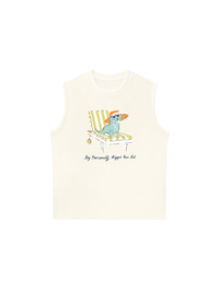 Áo Ba Lỗ Relaxed Fit Big Pawsonality