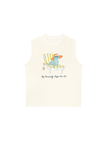 Áo Ba Lỗ Relaxed Fit Big Pawsonality