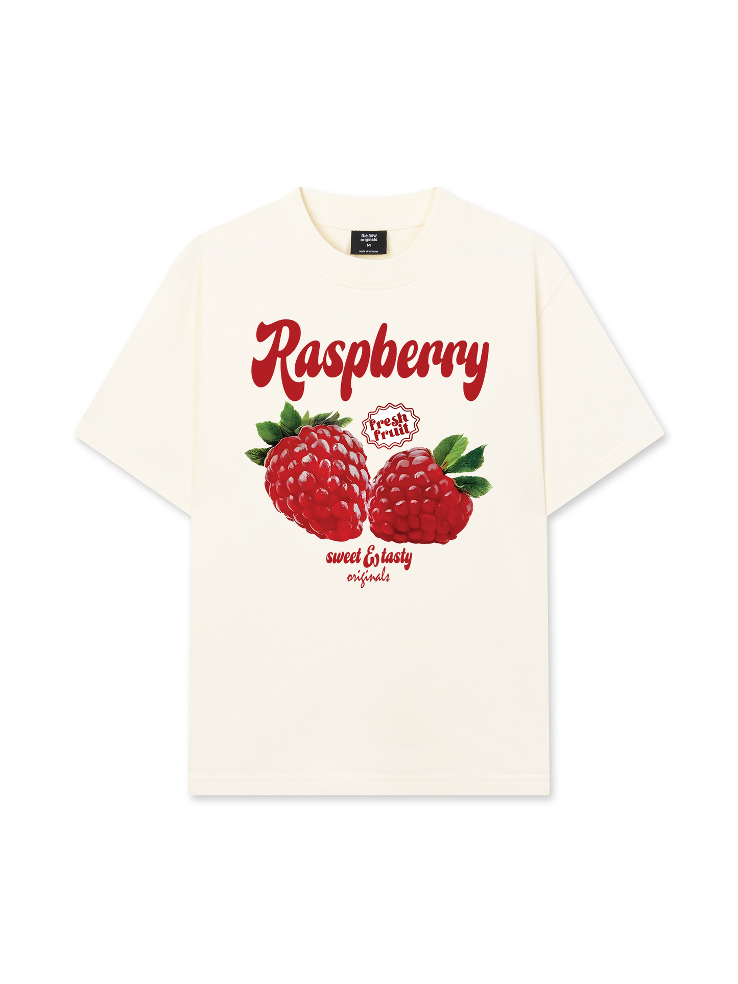 Áo Thun Relaxed Fit Summer Vibes Raspberry