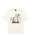 Áo Thun Relaxed Fit Japan Spirit Godzilla Meow