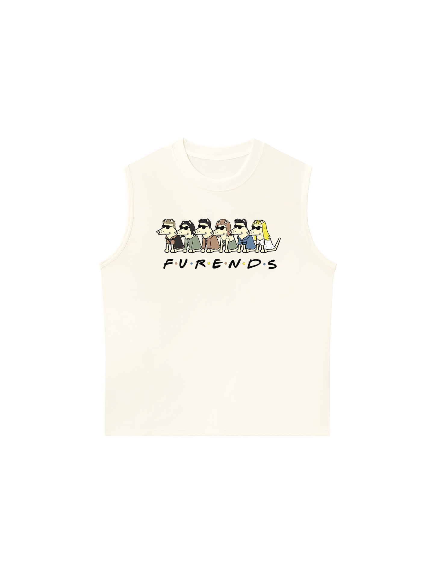 Áo Ba Lỗ Relaxed Fit Go Outside With Friends