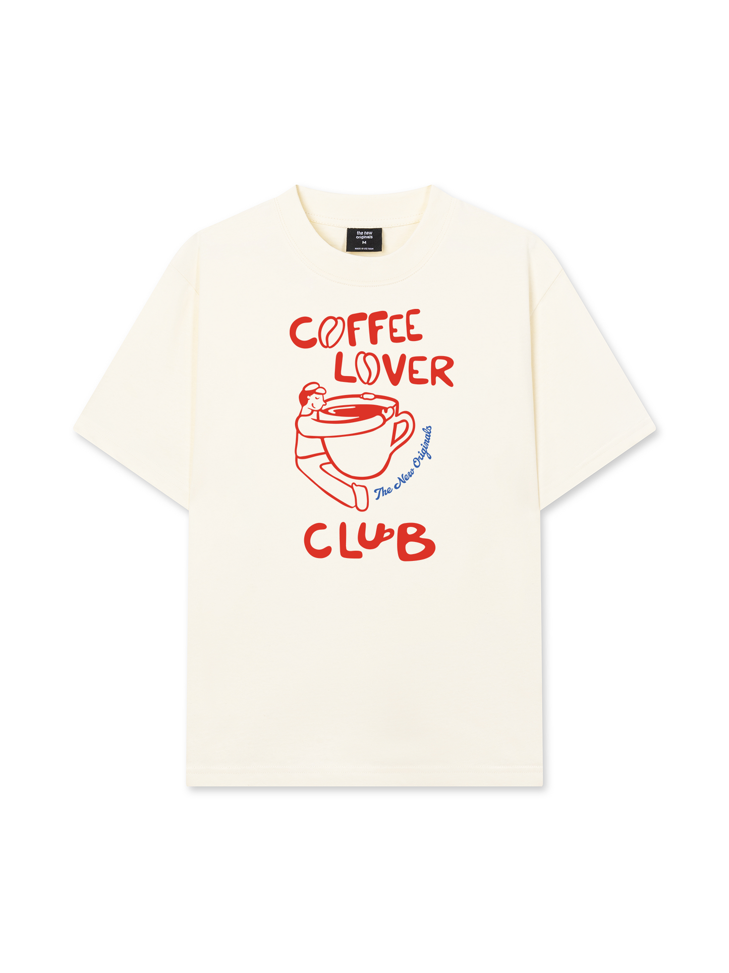 Áo Thun Relaxed Fit Coffee Lover Club