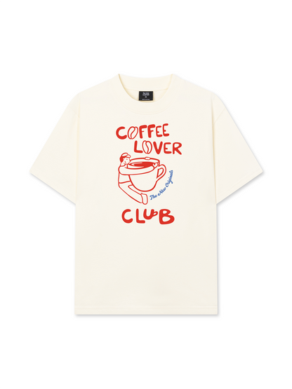 Áo Thun Relaxed Fit Coffee Lover Club