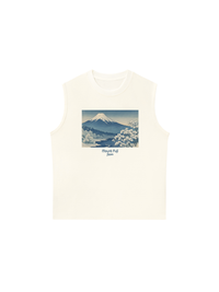 Áo Ba Lỗ Relaxed Fit Mount Fuji