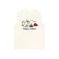 Áo Ba Lỗ Relaxed Fit  Go Outside Happy Camper Dog