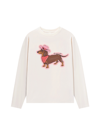 Áo Thun Dài Tay Howdy Dachshund
