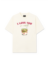 Áo Thun Relaxed Fit Drink I Love You So Matcha