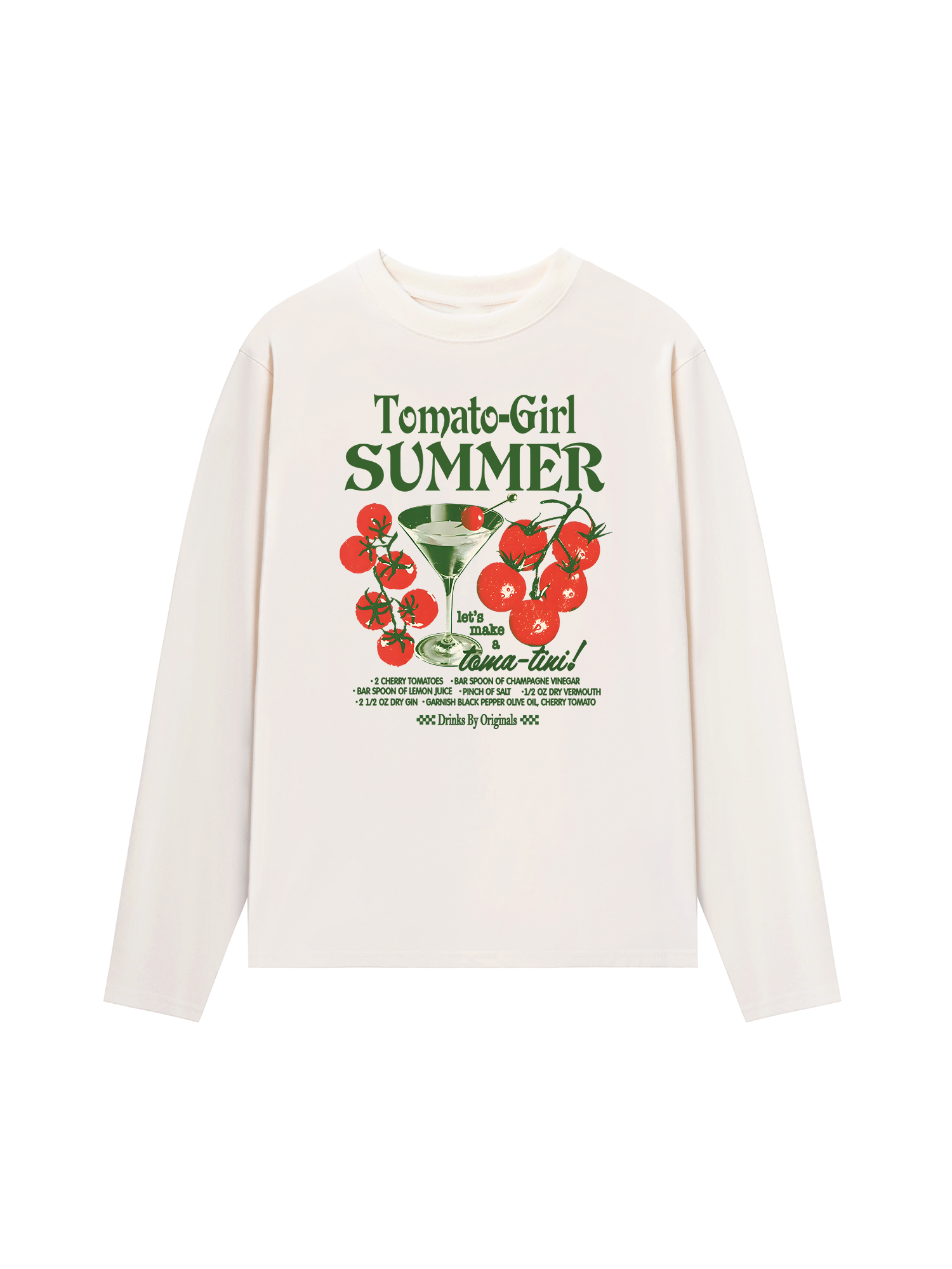 Áo Thun Dài Tay Summer Vibes Tomato Girl
