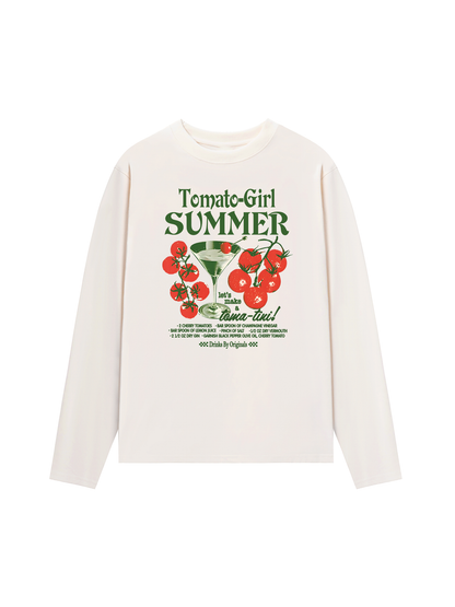 Áo Thun Dài Tay Summer Vibes Tomato Girl