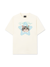 Áo Thun Relaxed Fit Cutie Girl Blue Tiffany
