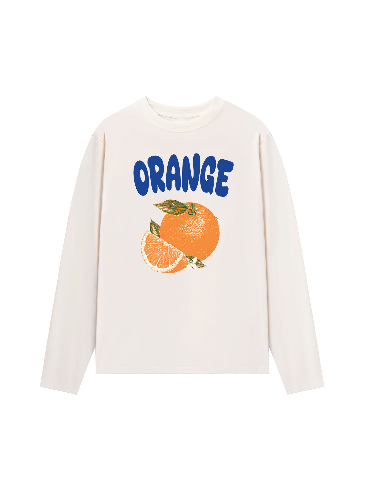 Áo Thun Dài Tay Summer Vibes Blue Orange