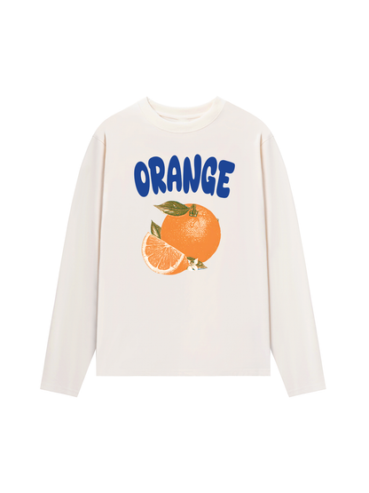 Áo Thun Dài Tay Summer Vibes Blue Orange