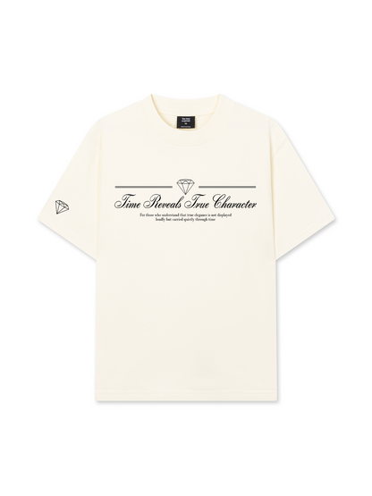 Áo Thun Relaxed Fit Old Money Time Reveals True Character
