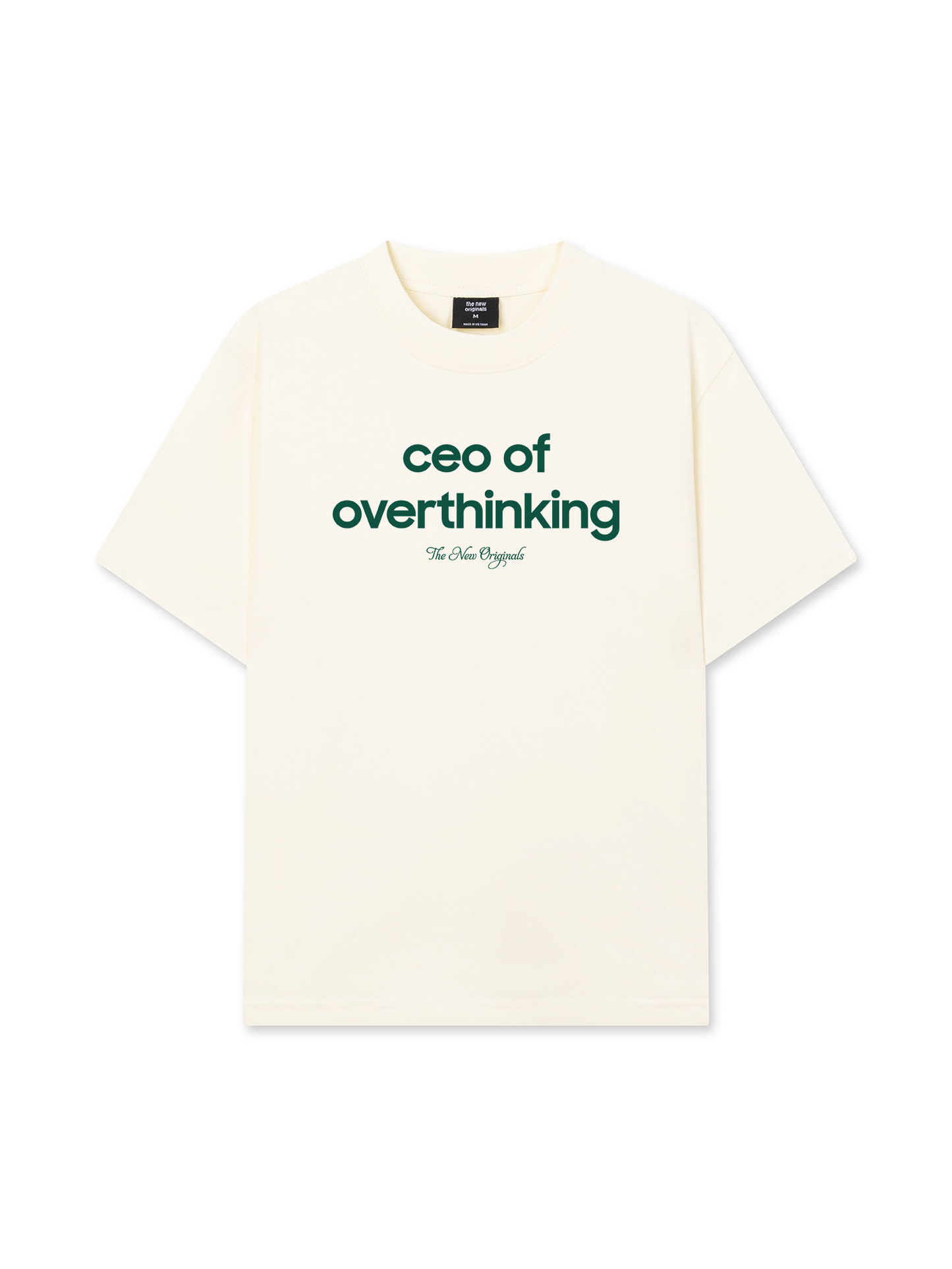 Áo Thun Relaxed Fit Ceo of Overthinking