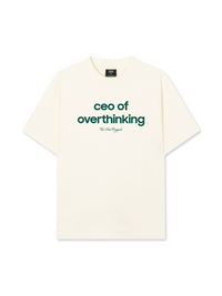 Áo Thun Relaxed Fit Ceo of Overthinking