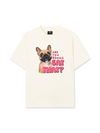 Áo Thun Relaxed Fit Bulldog Are You Gonna Eat That